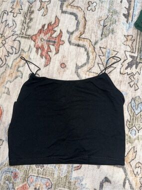 Black Spaghetti Strap Camisole